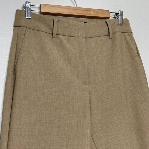 Talbots Luxe Stretch Trouser Sz 6 Mills Caramel Slim Classic Career Dress Pants - Picture 8 of 13